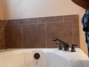 Bathtub Pissing With A Hard Cock 11/16