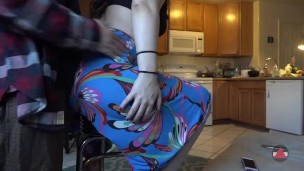 Big booty Tights Grind Fetish