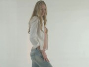 Hot Coed Indi Performs Sensual Strip Tease And Shows Pussy! 4/16