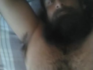 Hairy triple amputee…