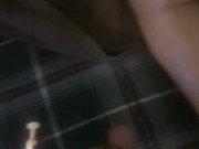 Can’t get comfortable with me touching it first!  9/16