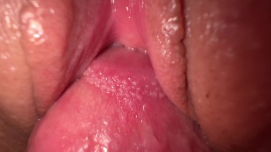 I fucked my teen stepsister, dirty pussy and close up cum inside