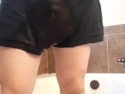 Wetting Before Showering