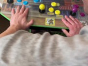 Arcade slut gets face fucked 4/16