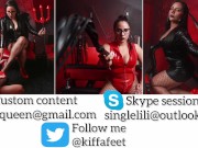 Goddess Kiffa Vitoria Vonteese - Dirty feet EP 10 - Lesbian slave licks Goddess dirty feet - LESBIAN 16/16