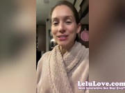 Behind the scenes blowjob, HUGE junk day sweet treats haul, stripping nude for nap, mirror flexes & lots more - Lelu Love 13/16
