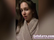 Behind the scenes blowjob, HUGE junk day sweet treats haul, stripping nude for nap, mirror flexes & lots more - Lelu Love 4/16