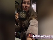 Behind the scenes blowjob, HUGE junk day sweet treats haul, stripping nude for nap, mirror flexes & lots more - Lelu Love 7/16