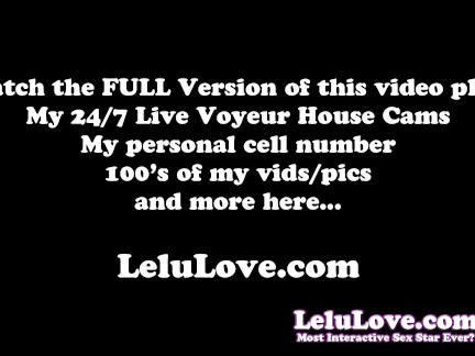 Quick behind the scenes blowjob, mirror flexing, BIG junk day eats, naked napping & more - Lelu Love