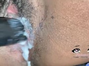 Hairy Creamy Pussy (CLOSE UP) 2/16