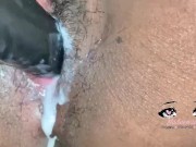 Hairy Creamy Pussy (CLOSE UP) 6/16