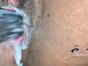 Hairy Creamy Pussy (CLOSE UP) 7/16