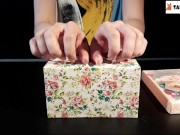 ASMR Царапает и постукивает по подарочным коробкам (БЕЗ 