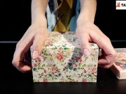 ASMR Царапает и постукивает по подарочным коробкам (БЕЗ РАЗГОВОРОВ) 15/16