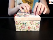 ASMR Царапает и постукивает по подарочным коробкам (БЕЗ РАЗГОВОРОВ) 2/16