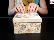 ASMR Царапает и постукивает по подарочным коробкам (БЕЗ РАЗГОВОРОВ) 5/16