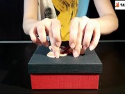 ASMR Царапает и постукивает по подарочным коробкам (БЕЗ РАЗГОВОРОВ) Часть 2 - Screenshot 9 of 16 - асмр