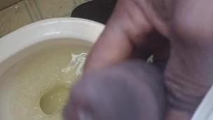 Big dick pissing 6