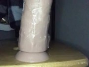 Stretching my pussy with a dildo in my ass  6/16