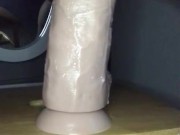 Stretching my pussy with a dildo in my ass  8/16