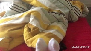 Tiny white ankle socks 2 - Manlyfoot - Let me know what you would like to 👁 in future video's ⬇️