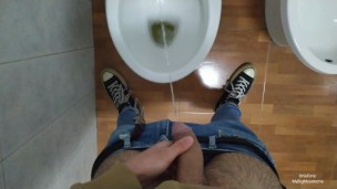 Long Pee at the Office