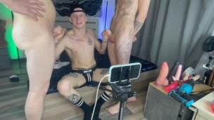 Sketch sex party - fucked a guy with all the toys in his ass