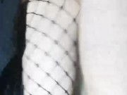 Fucked a neighbor in pantyhose in a cage to a standing orgasm 15/16