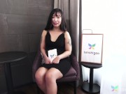 Older Japanese cheating wife with big boobs blowjob and pussy licking casting couch interview 2/16