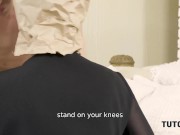 TUTOR4K. Stupid boy is bad at Russian but he is good at sex with tutor 8/16