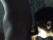 Morocha me la chupa toda y se atraganta! 15/16