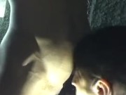 Morocha me la chupa toda y se atraganta! 9/16