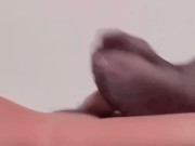 大好きなS妻🥰とことん責められ😭乳首、手コキ、足コキ、素股挿入最後にいきました😭❤️ 10/16