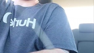 In public with sex machine driving wearing wifes dirty panties Check out onlyfans @greatestlicker69