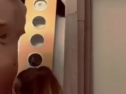 Motel bathroom blowjob turns into hot fuck with sexy big ass amazing tit milf 🥵🍆💦🔥 5/16