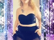 Sensual dancing with music 1/16