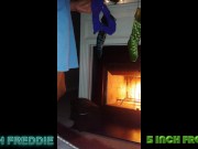 Made her put panties back on! Pulled them 2 the side and shot a huge creampie in her HOT YUNG SNATCH 3/16