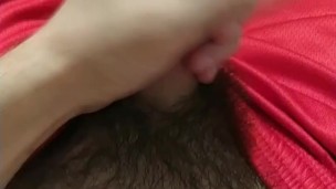 My penis and red panties