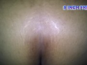 5 Inch Freddie unloads huge POV creampie in sweet Ebony Pussy!!! 5/16