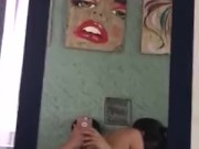 Morena cabalga en una gran pija con su gran culo! 16/16