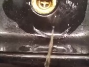 I pissed in the sink 12/16