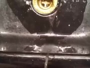 I pissed in the sink 8/16