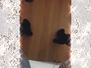 Rubbing my pussy in my pantyhose and boots 13/16