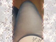 Rubbing my pussy in my pantyhose and boots 16/16