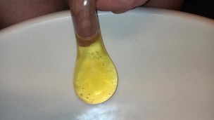Pee in a condom