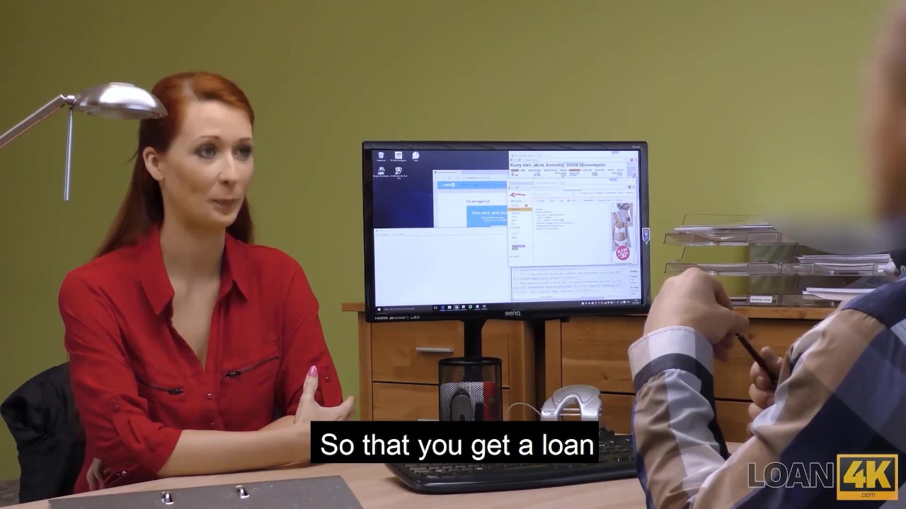 LOAN4K. Novinha excitada pratica penetração na buceta suja com o credor - Vídeo de sexo grátis - RedTube