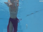 Underwater nude sister Hermione Ganger getting horny 14/16