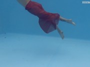 Underwater nude sister Hermione Ganger getting horny 5/16