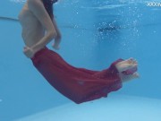 Underwater nude sister Hermione Ganger getting horny 8/16