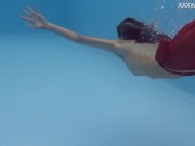 Underwater nude sister Hermione Ganger getting horny 9/16